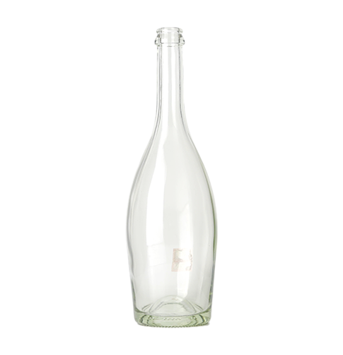 750 ml klar champagneflaske